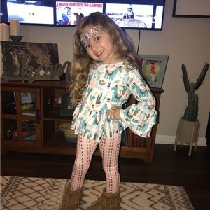 Pete & Lucy llama legging set